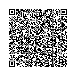 QR code. Black and white, square, contains a pattern of small squares.