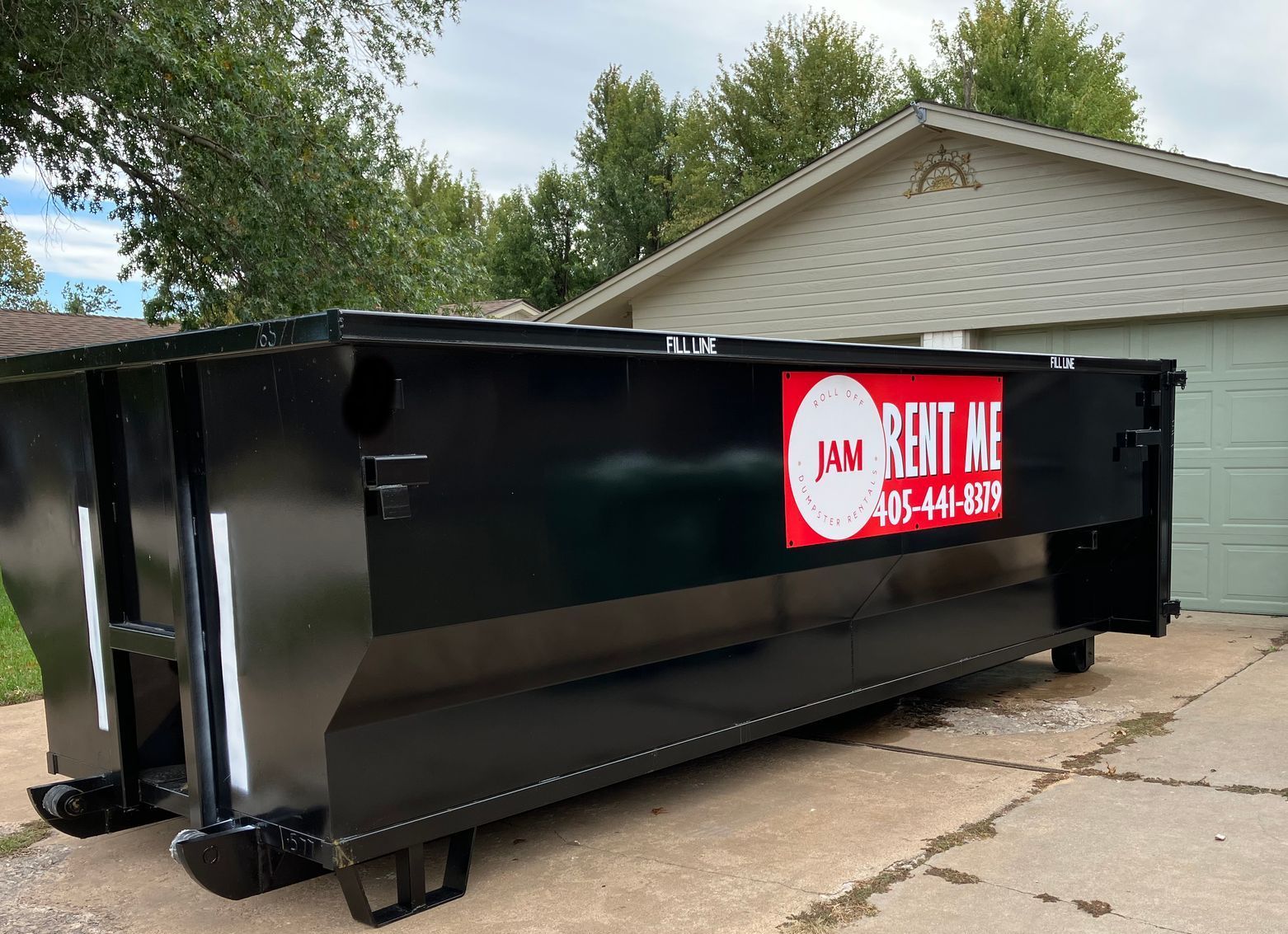 Residential Dumpster Placement