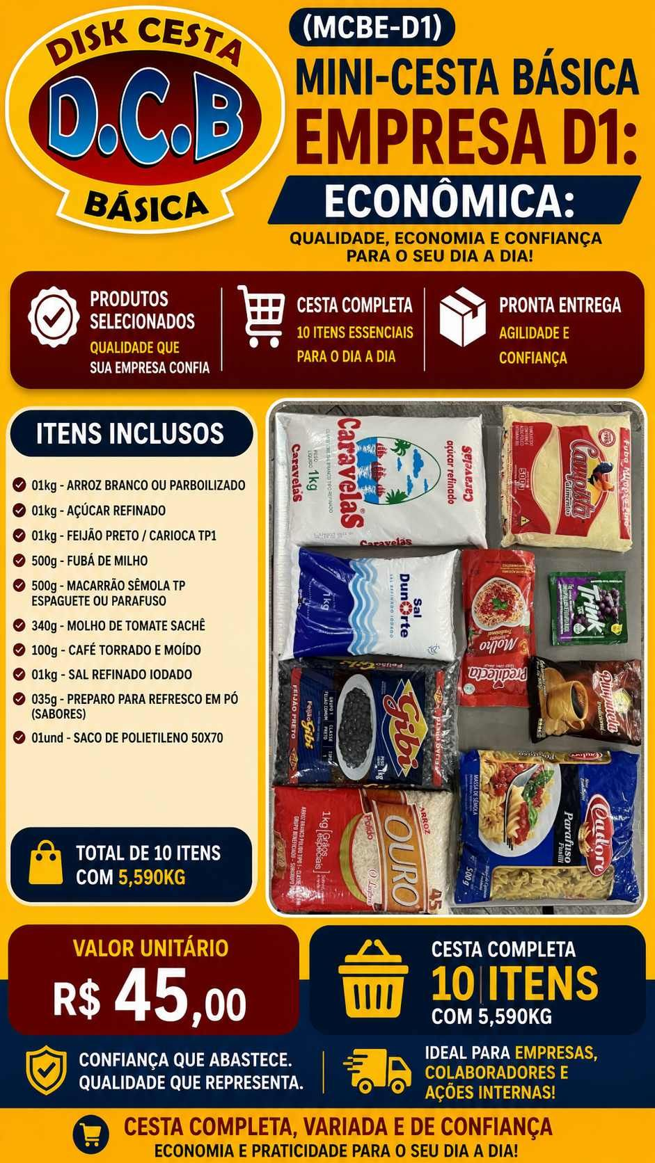 Cesta basica rj