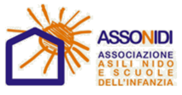 A logo for assonidi associazione asili nido e scuole dell ' infanzia