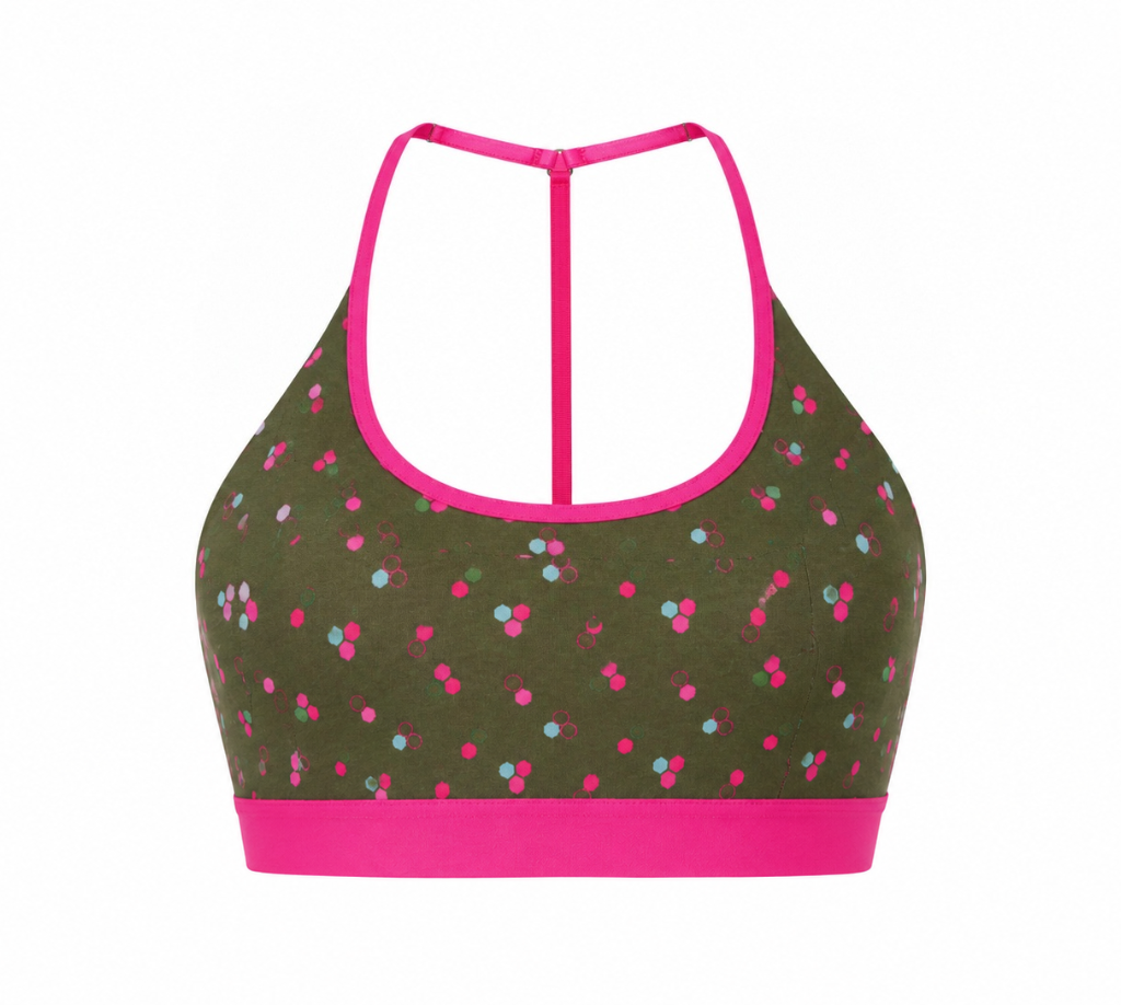 TOP DEPORTIVO MUJER FLOW ROSA