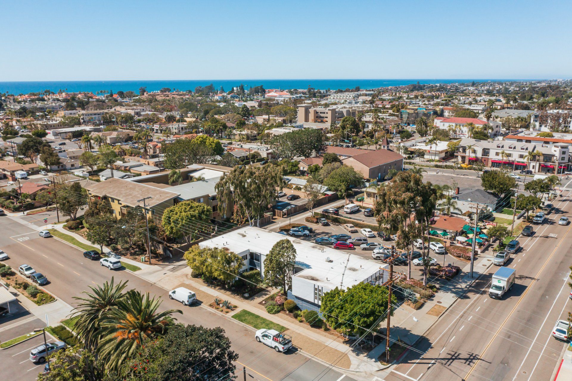 aerial view