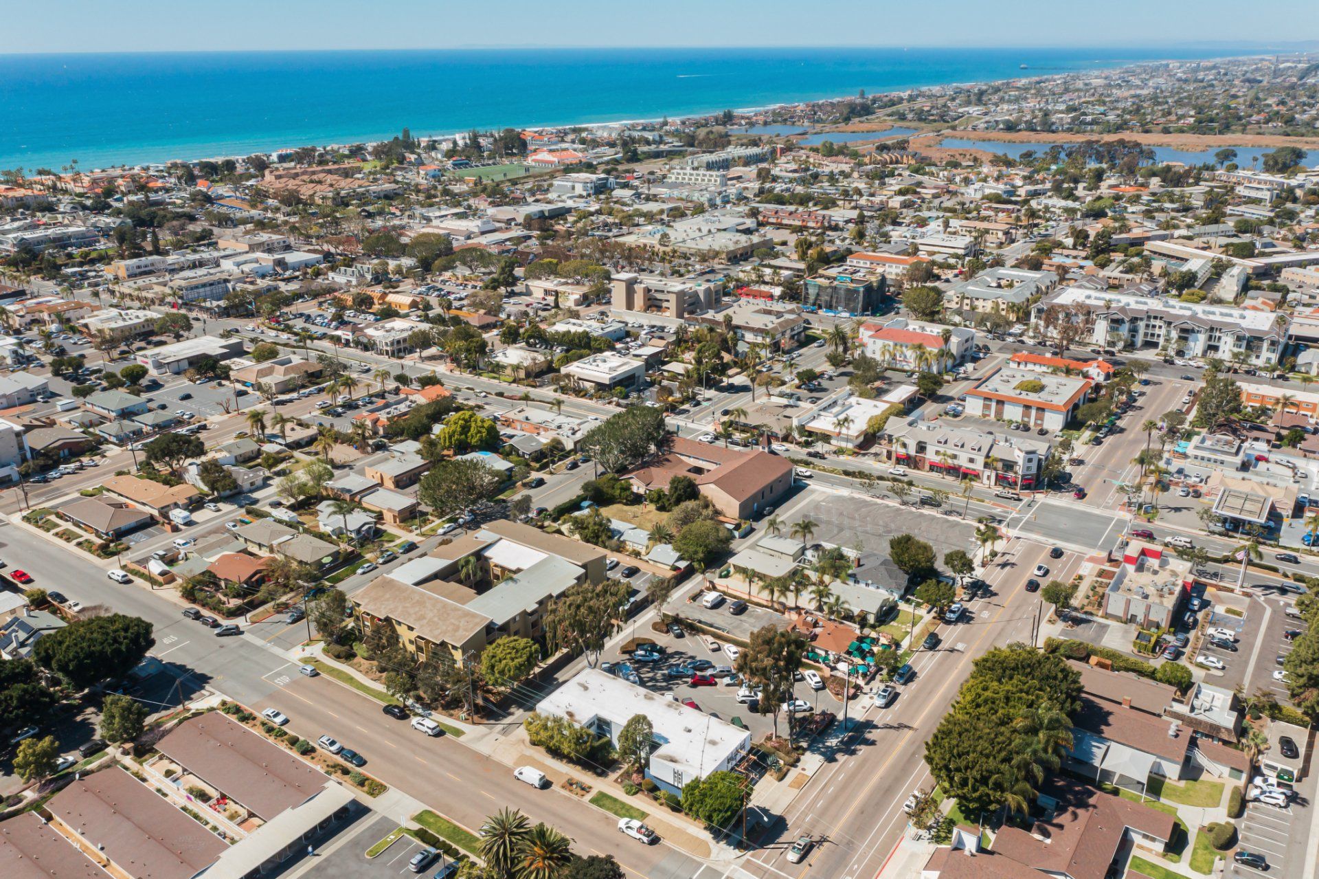 aerial view
