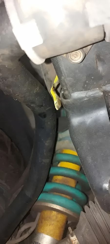 A Shock Absorber On A Car — A & D Automotive Technicians in Mackay, QLD
