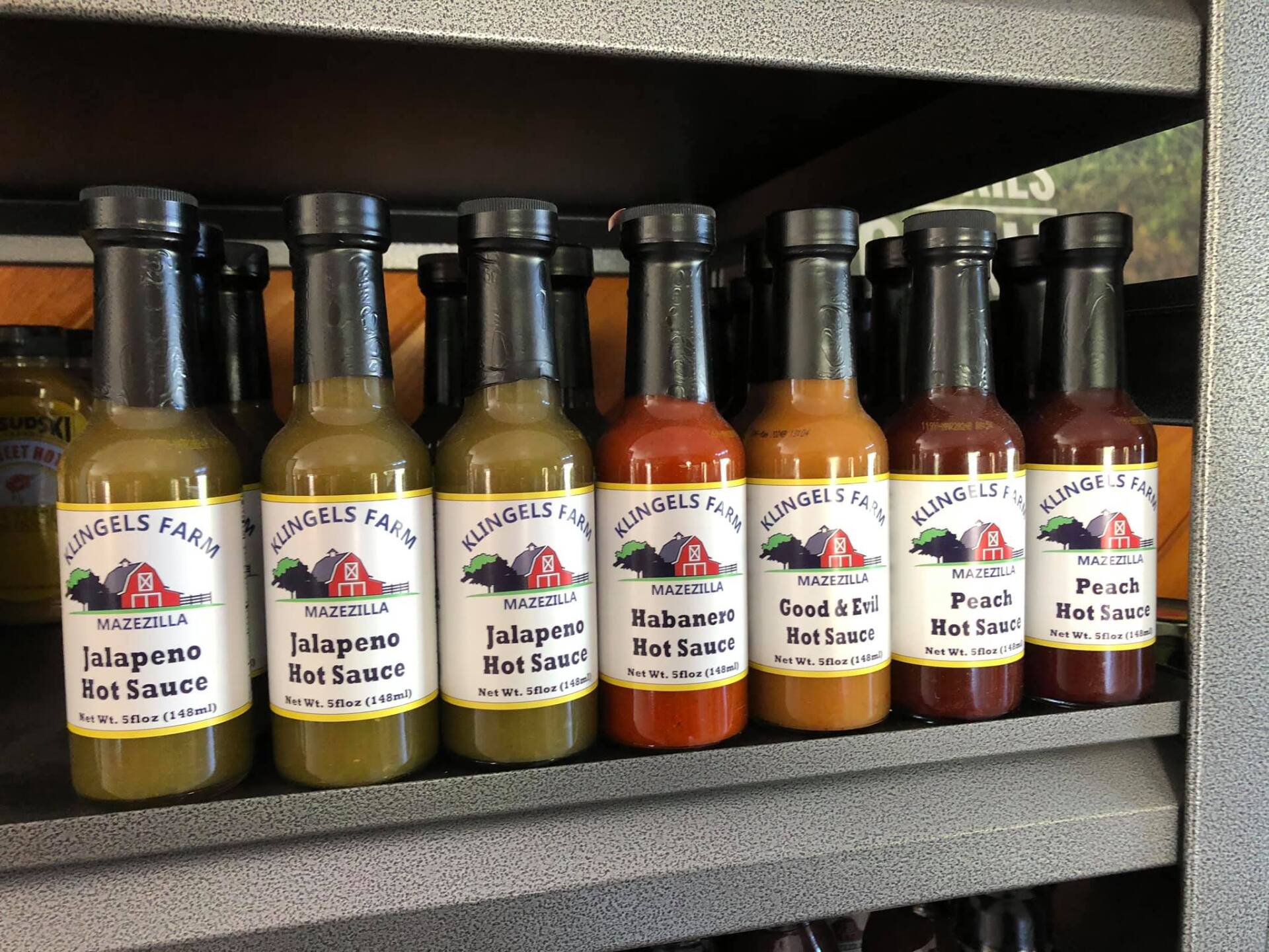 Klingel's Farm, hot sauce