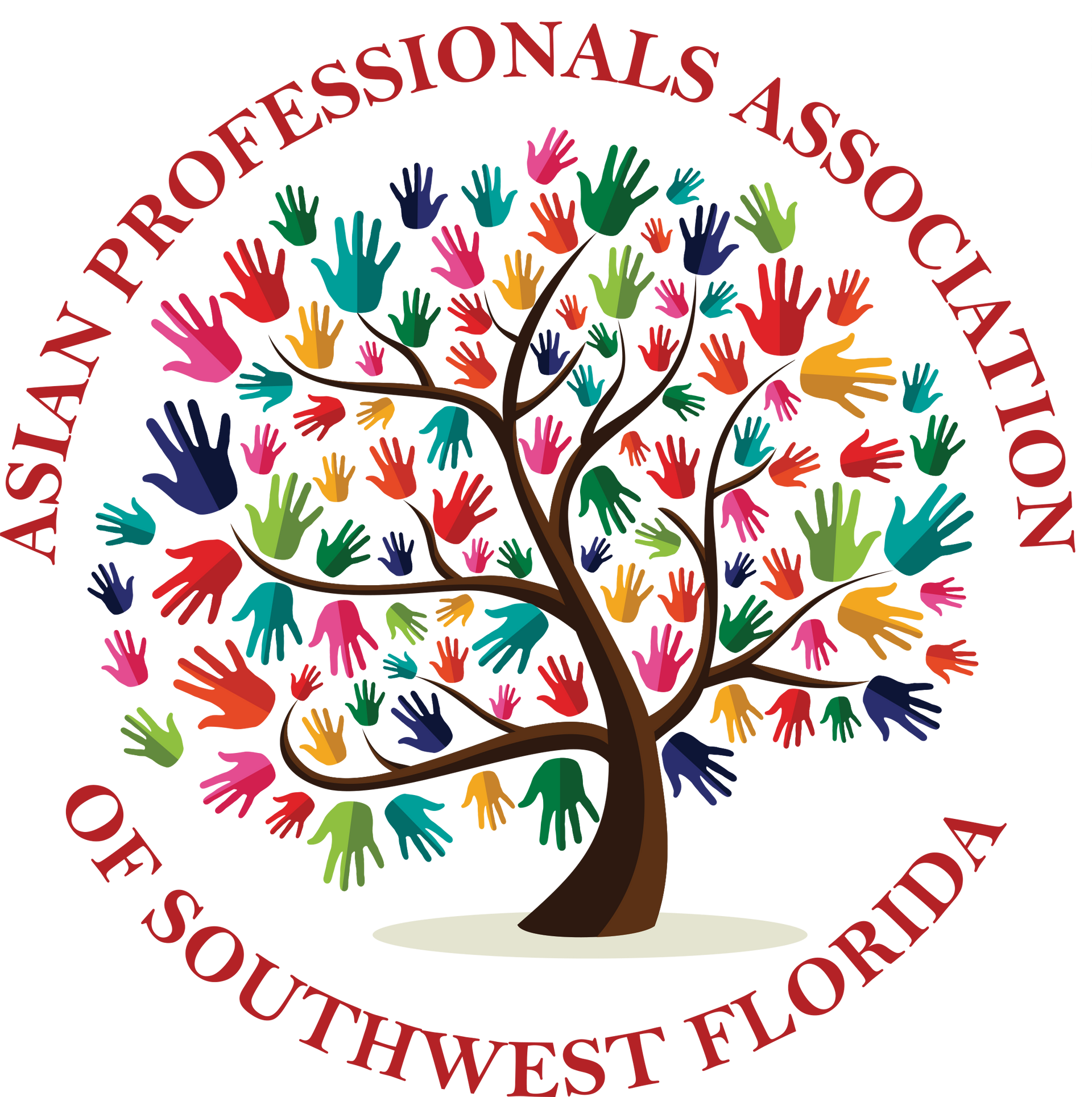 A logo for the asian professionals association of southwest florida