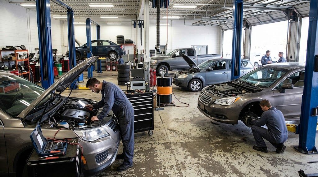 Professional auto repair shop