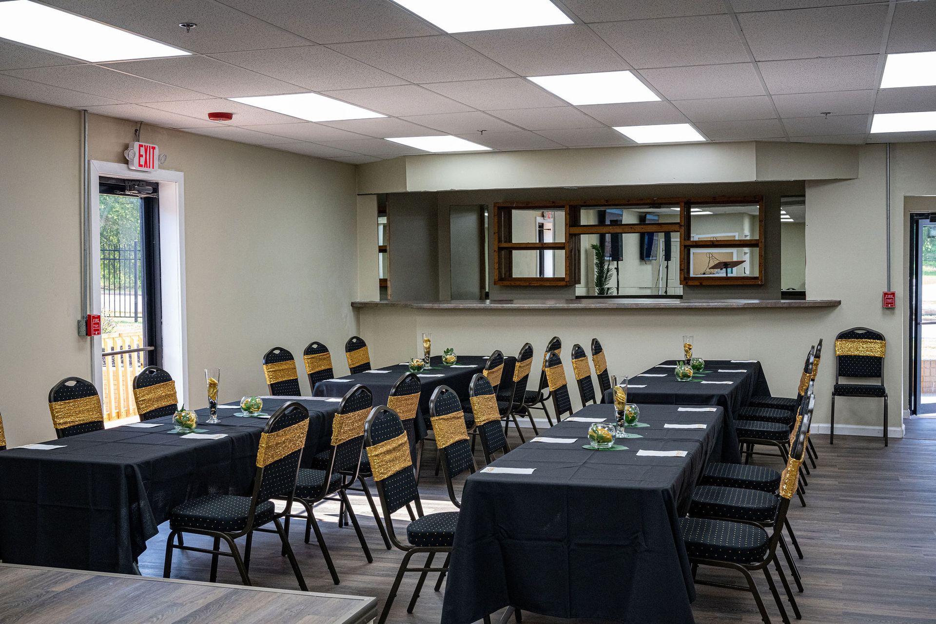 seated indoor event space