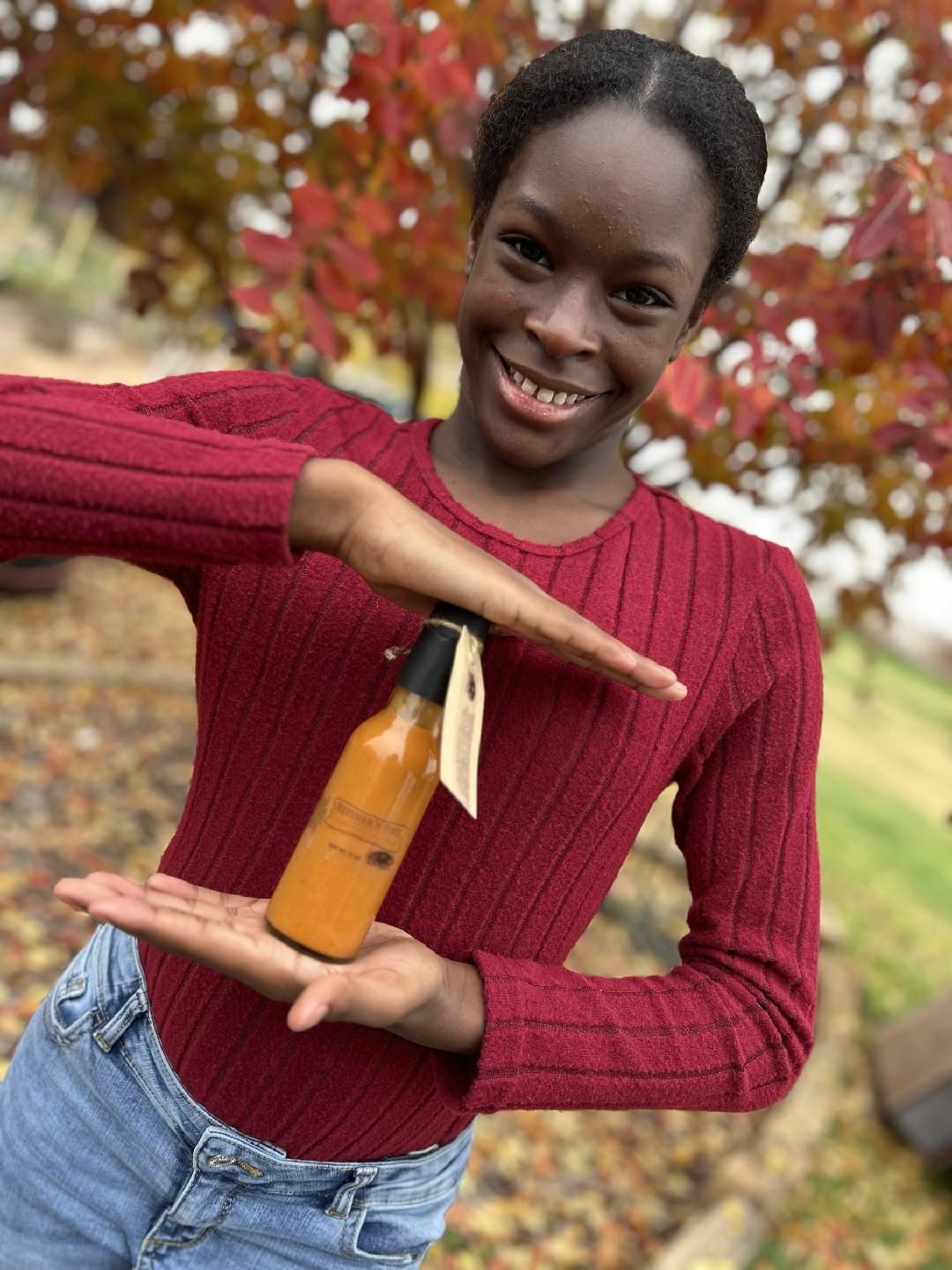 Refiner's fire hot sauce with Trinipop