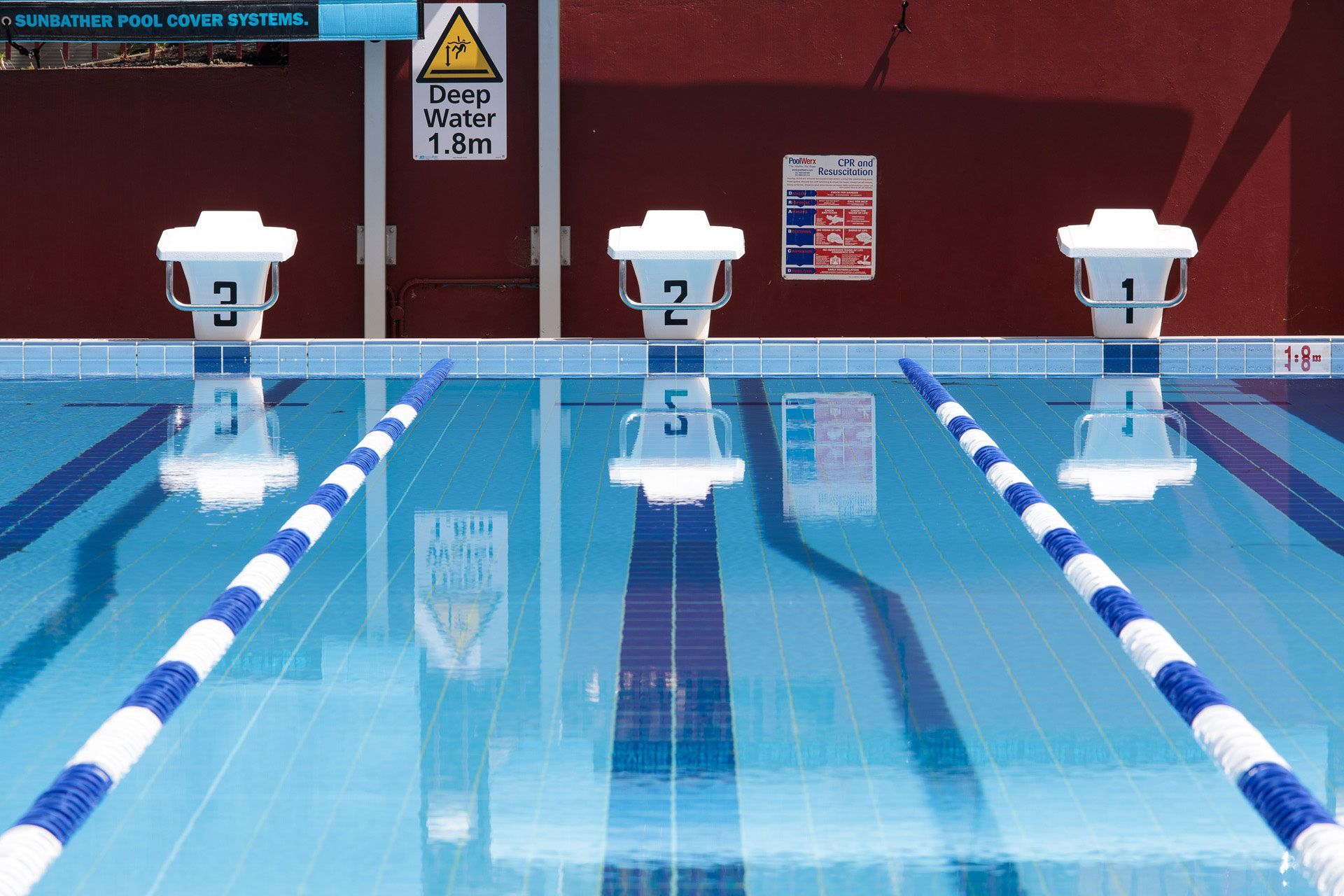 painted pool floor