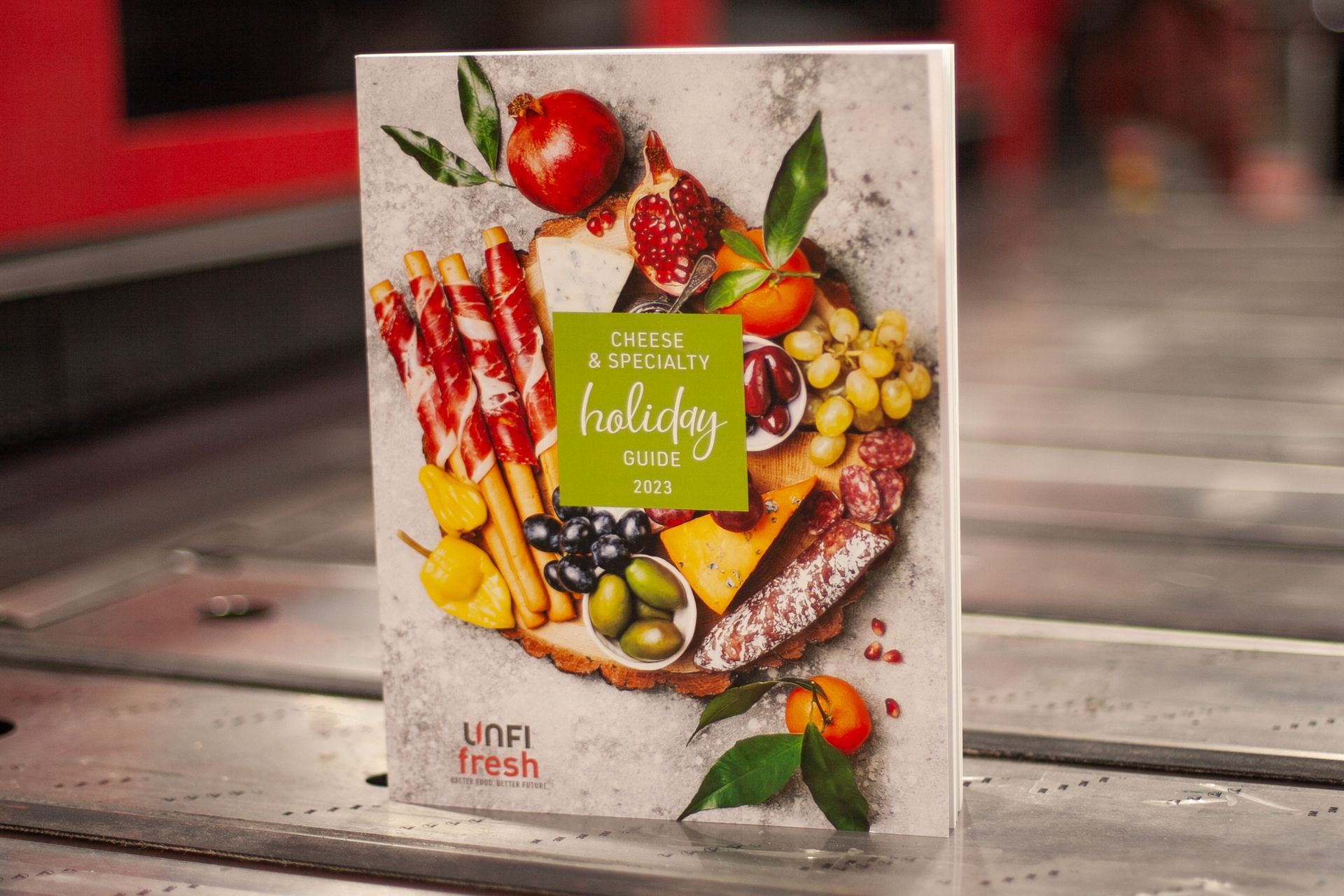 Printed UNFI Fresh holiday guide