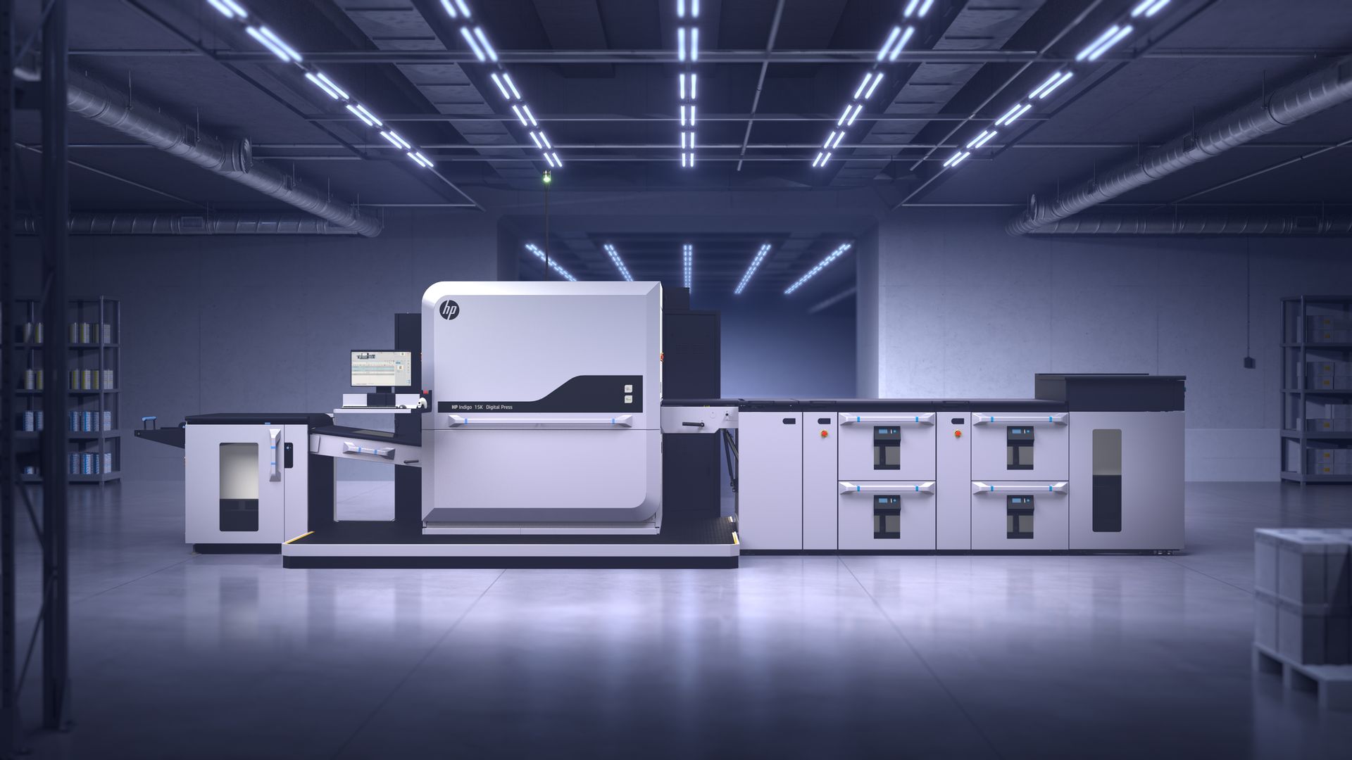 HP Indigo 15K digital press