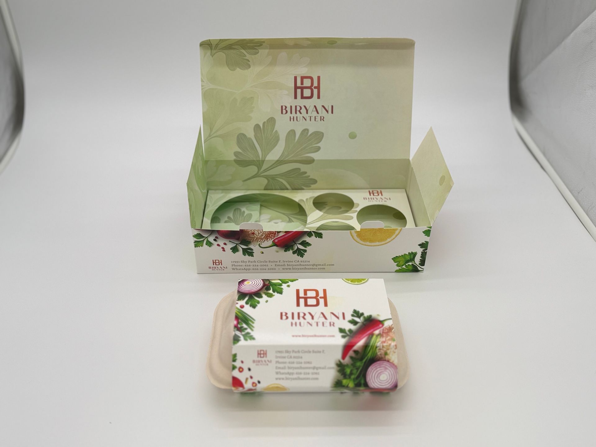 Printed packaging structure