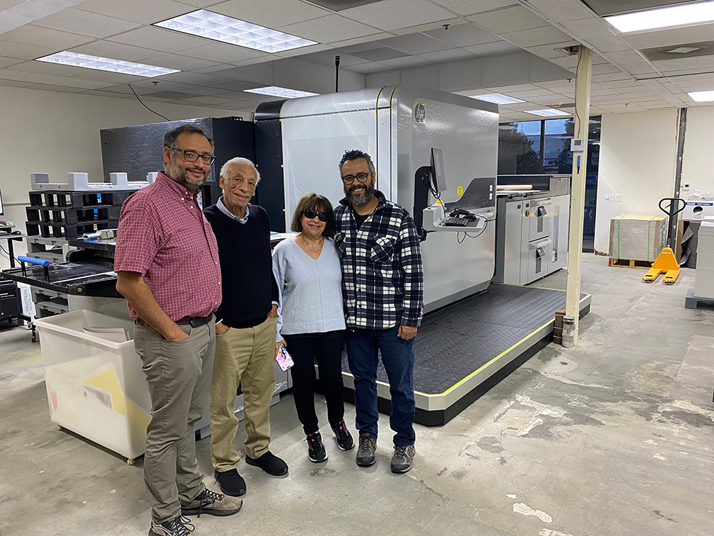 The Farag family together at Execuprint