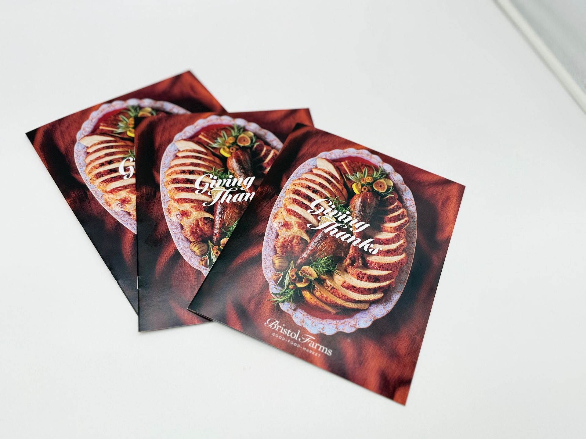 Bristol Farms Giving Thanks holiday booklet