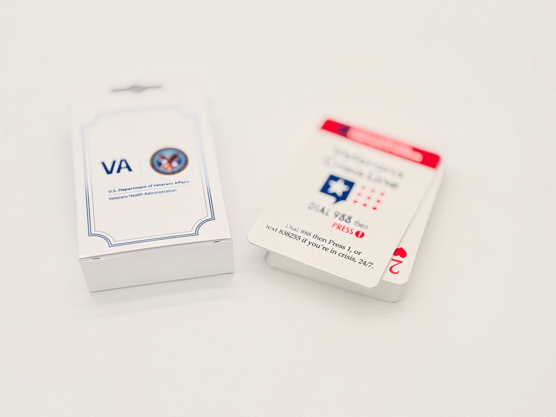 Custom printed playing cards with retail tuck box