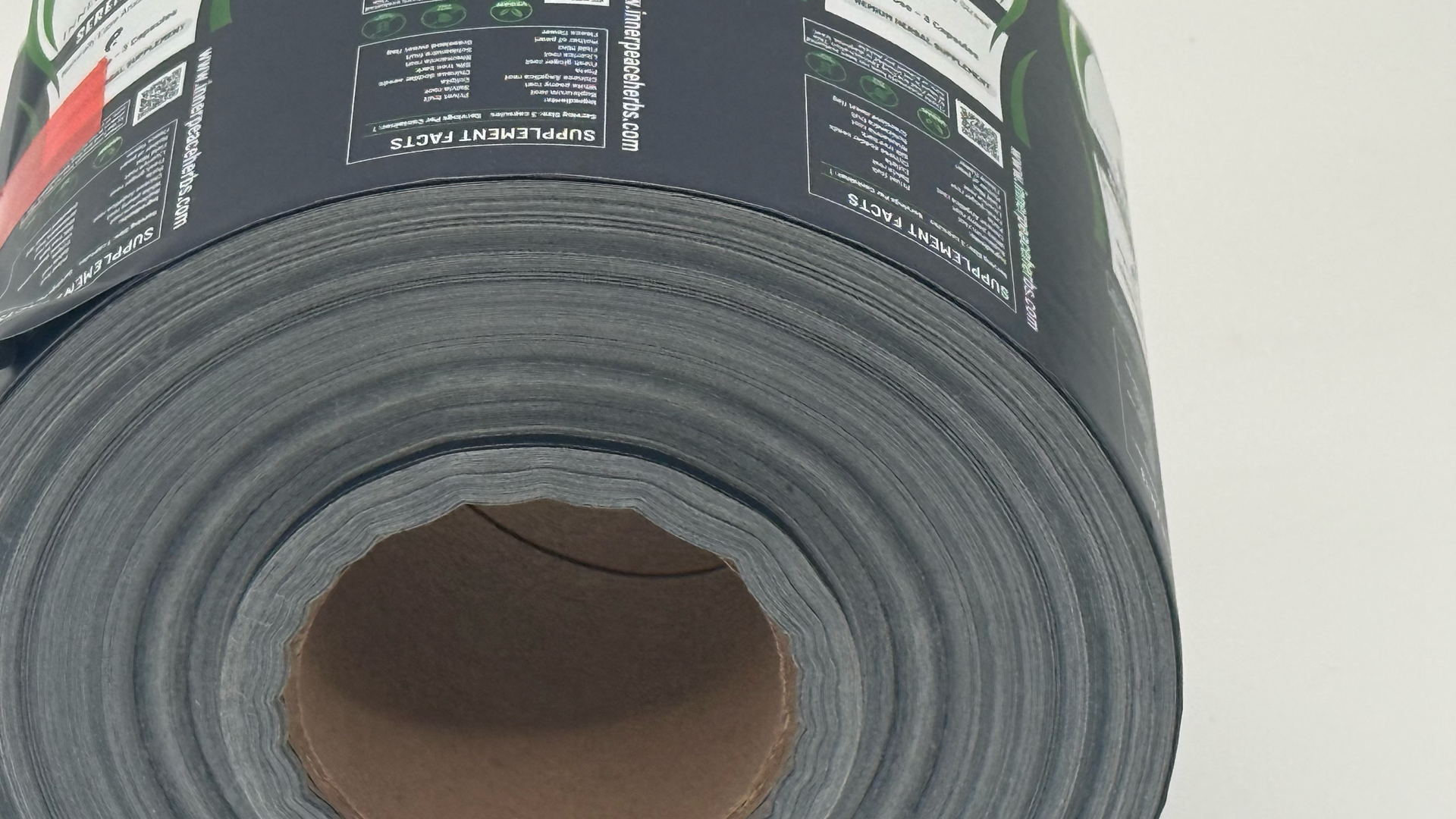 Client roll label production
