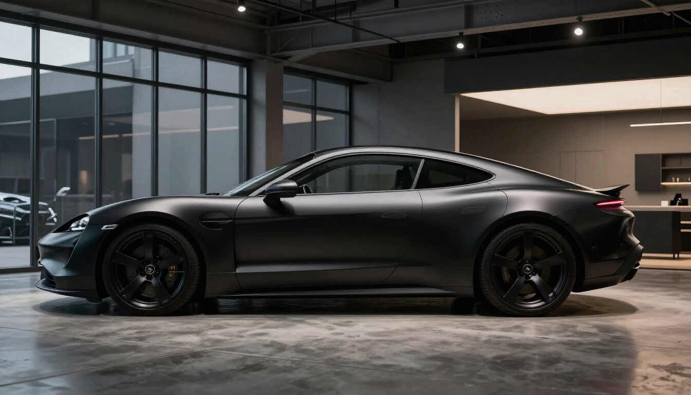 Luxury car window tinting