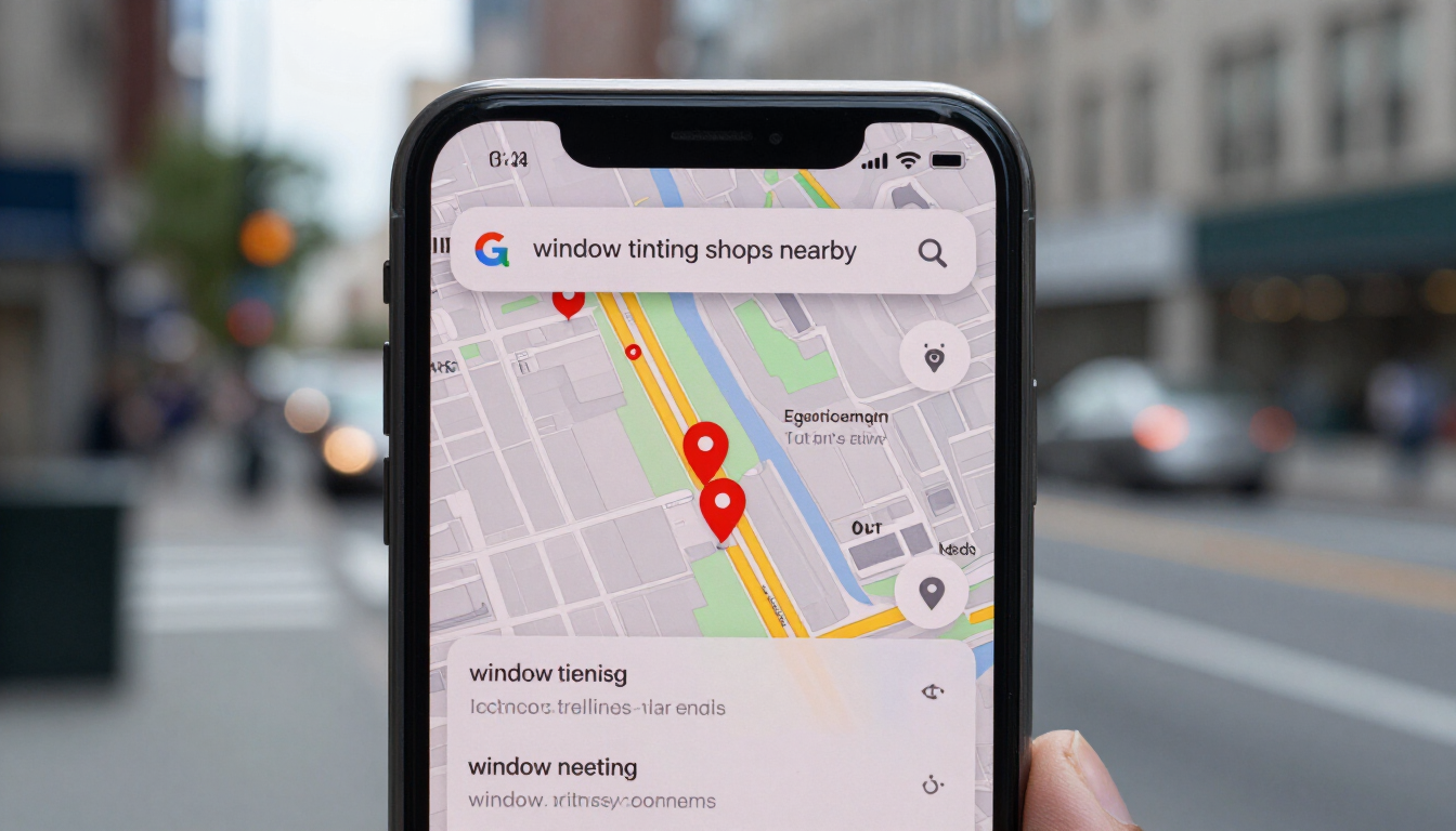 Local SEO for tint shops