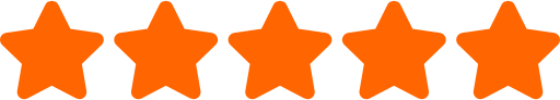 Five orange stars.