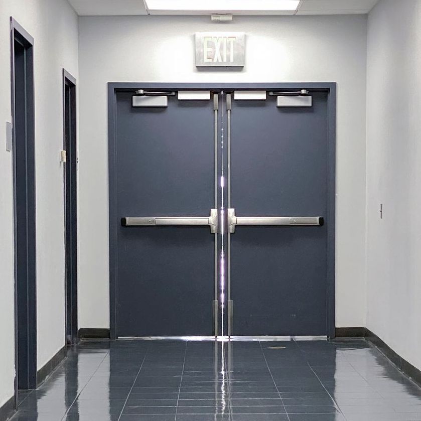 steel doors