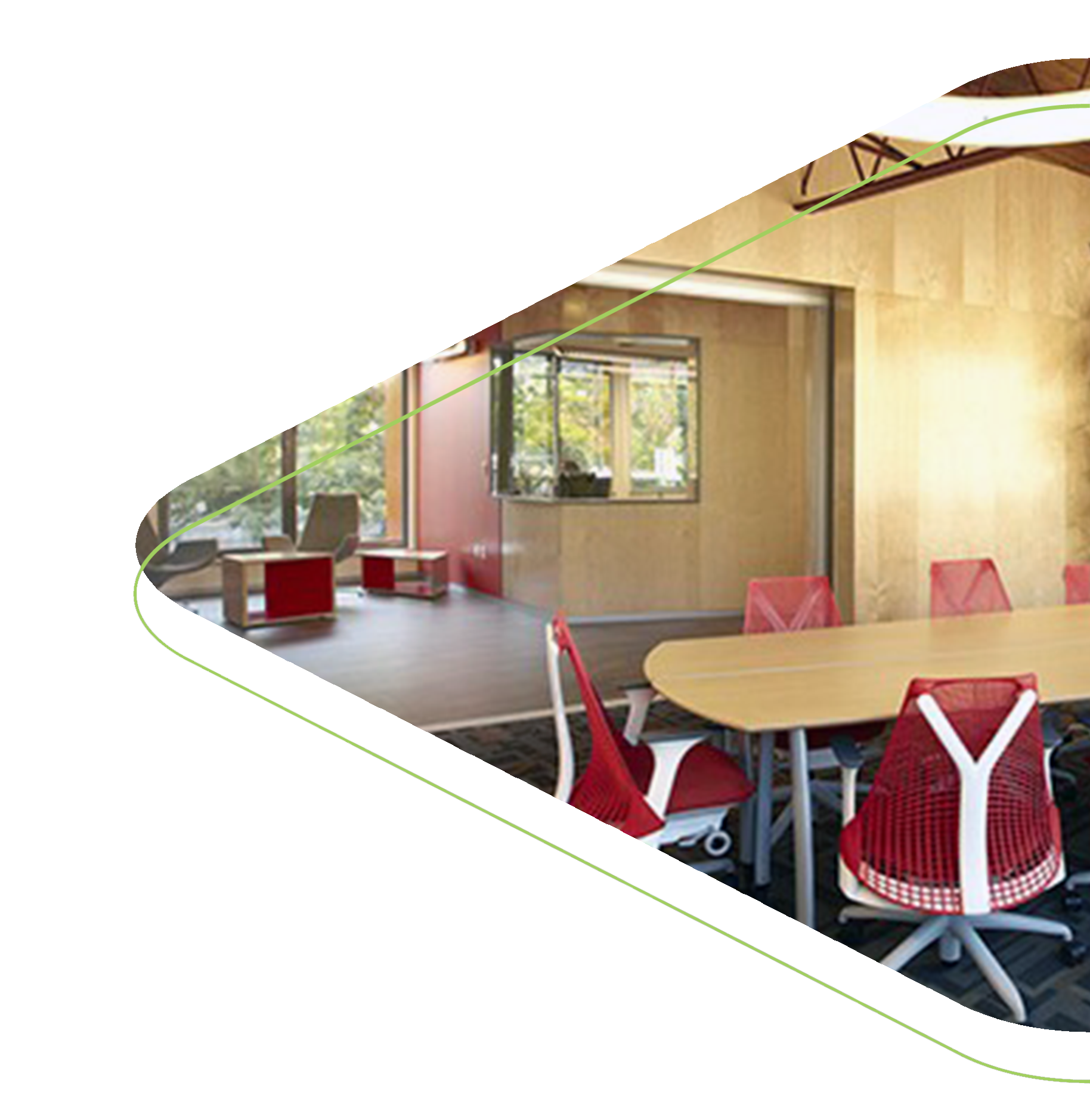 Photograph of a conference room