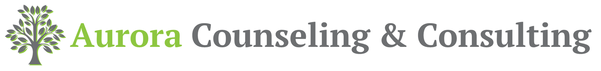 Aurora Counseling and Consulting Horizontal Logo 