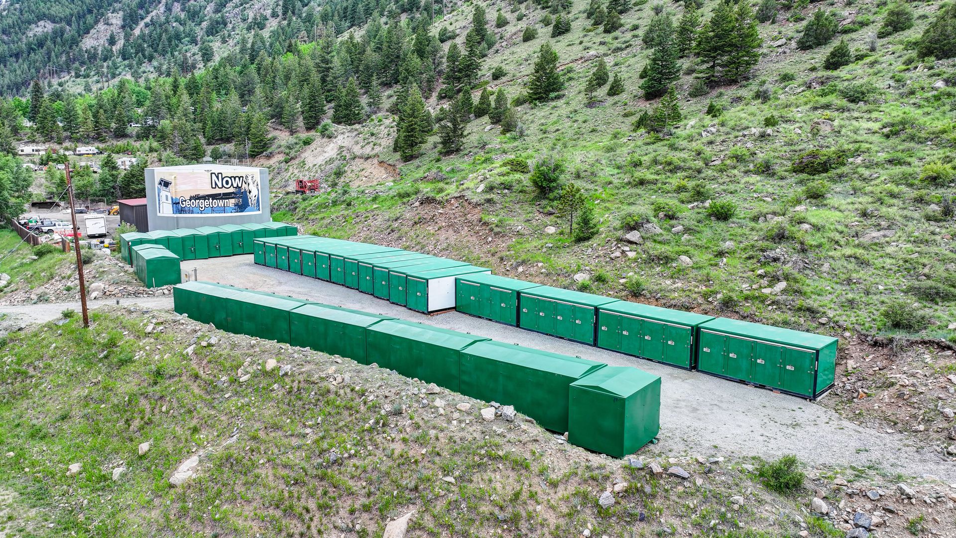 Drive-Up Storage Units in Georgetown, CO, at 1801 High Street