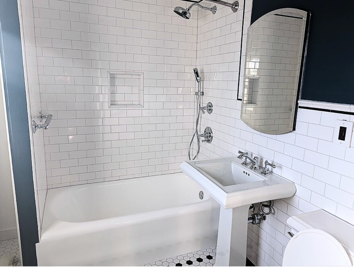 Renovated bathroom after remodel – Milwaukee WI