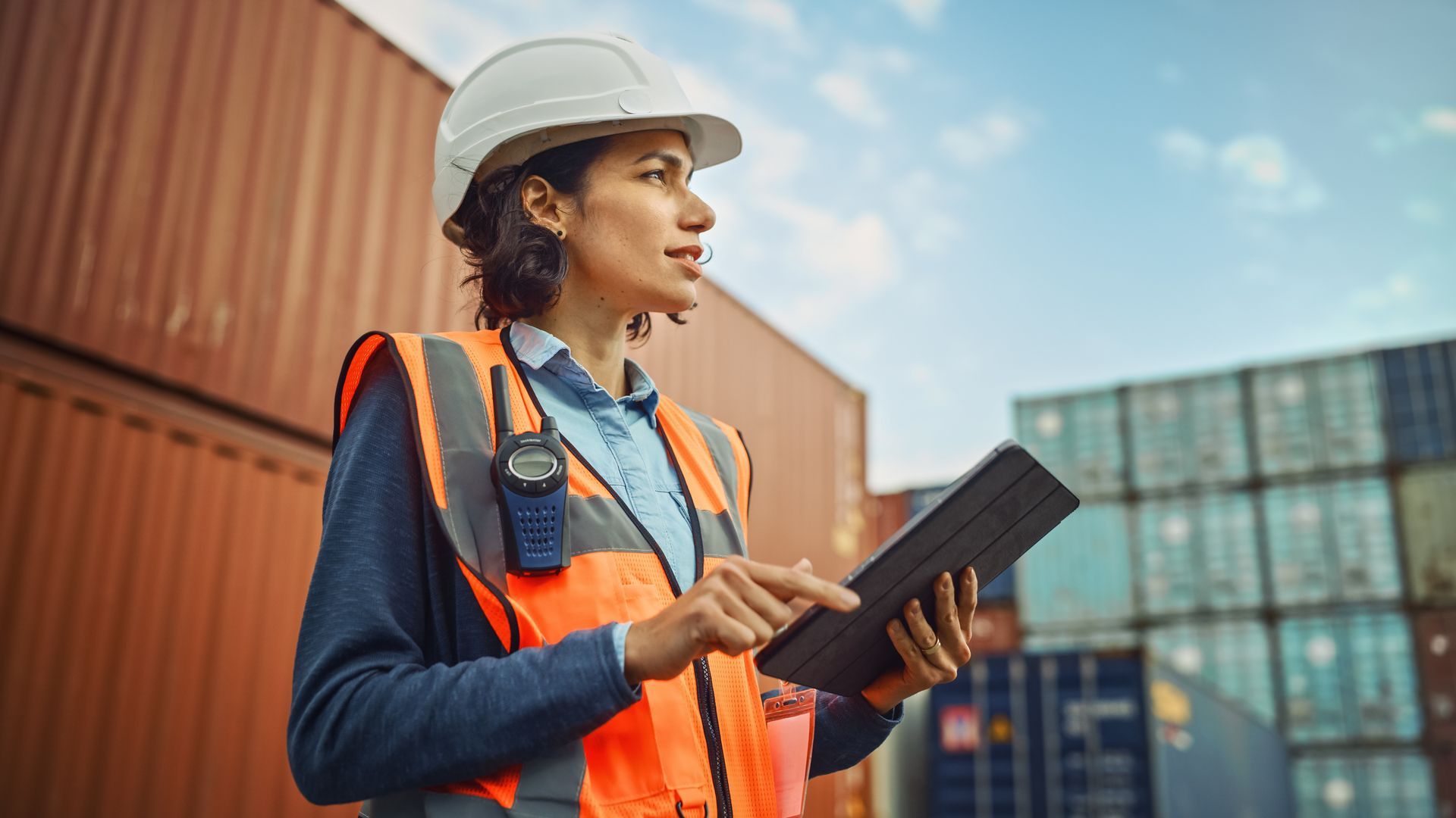 Woman In Cargo