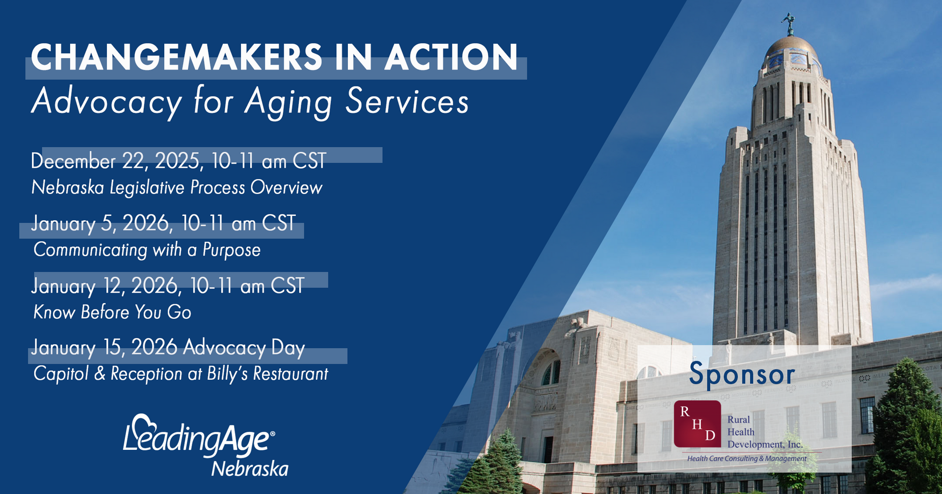 LeadingAge Nebraska event: 