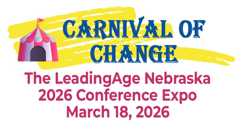 Logo for the LeadingAge Nebraska 2026 Conference Expo,