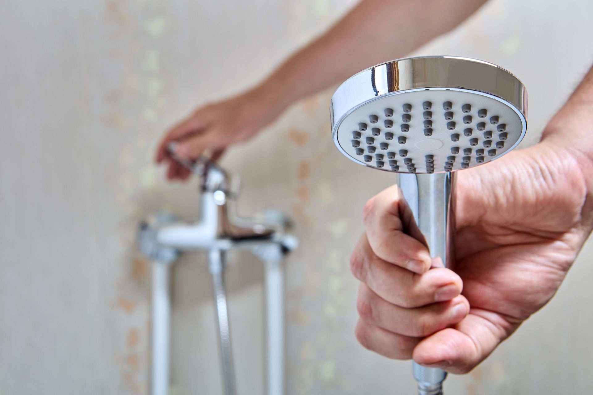 Shower pipe repair