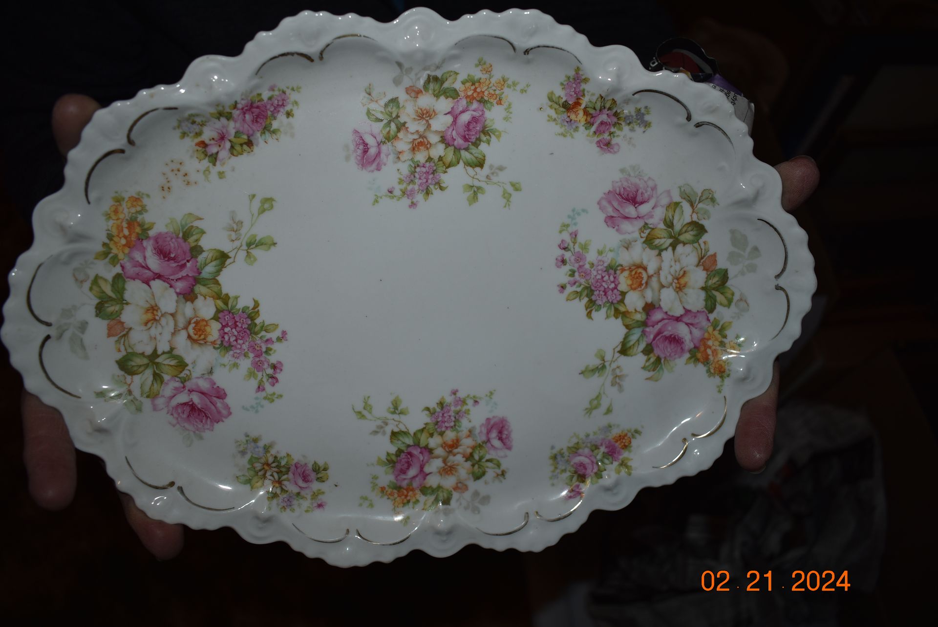 Antique MZ Austria plate