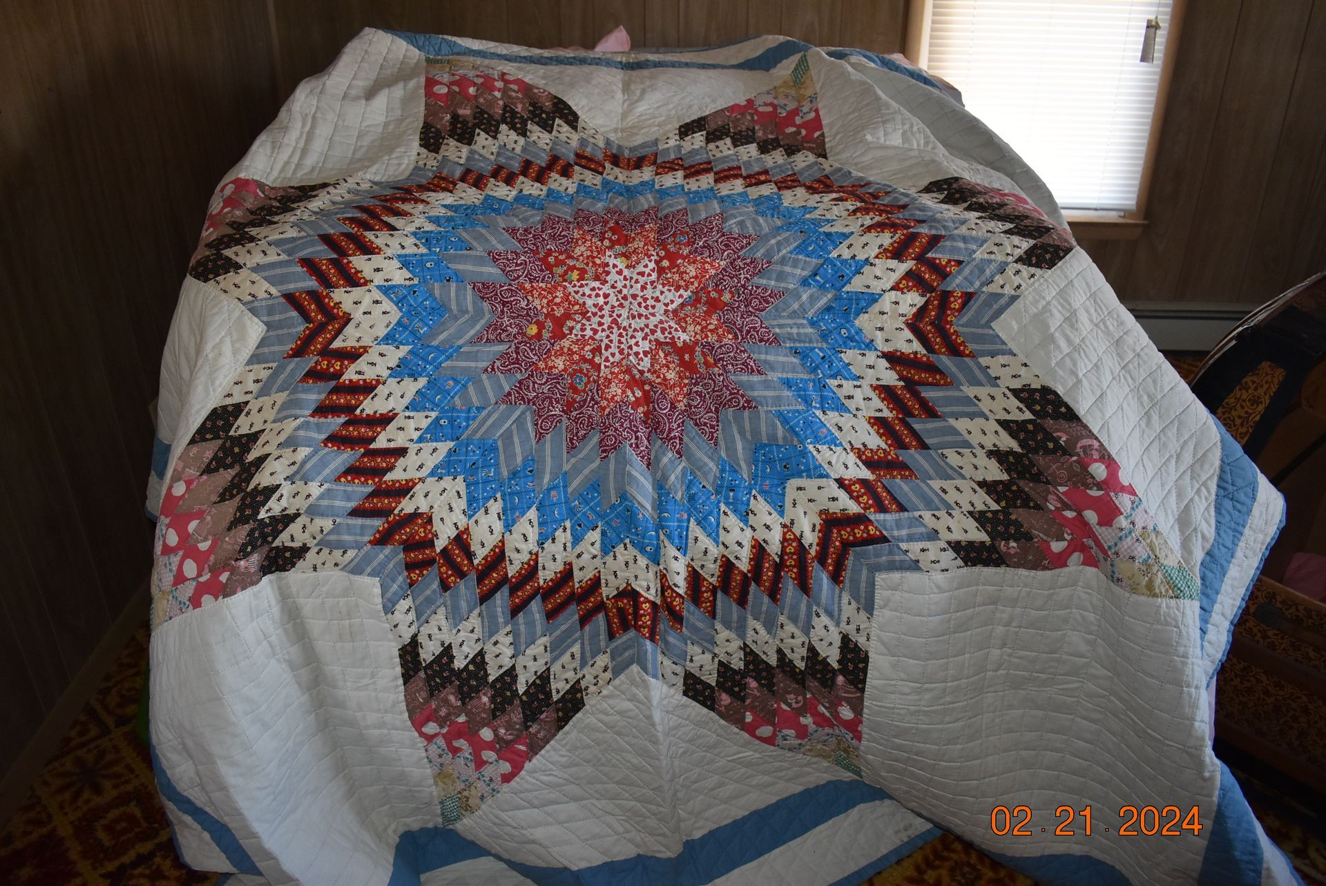 Hand crafted blanket