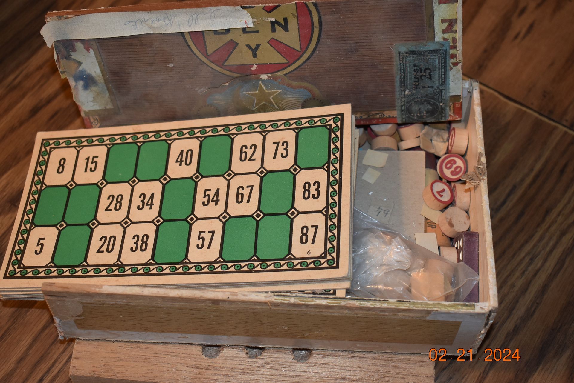 Antique classic board game