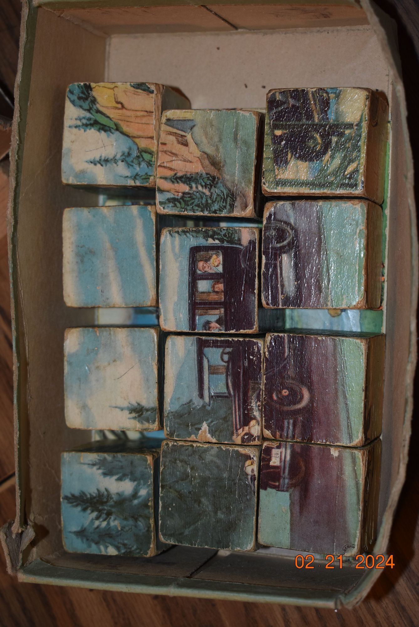 Antique block pictures.