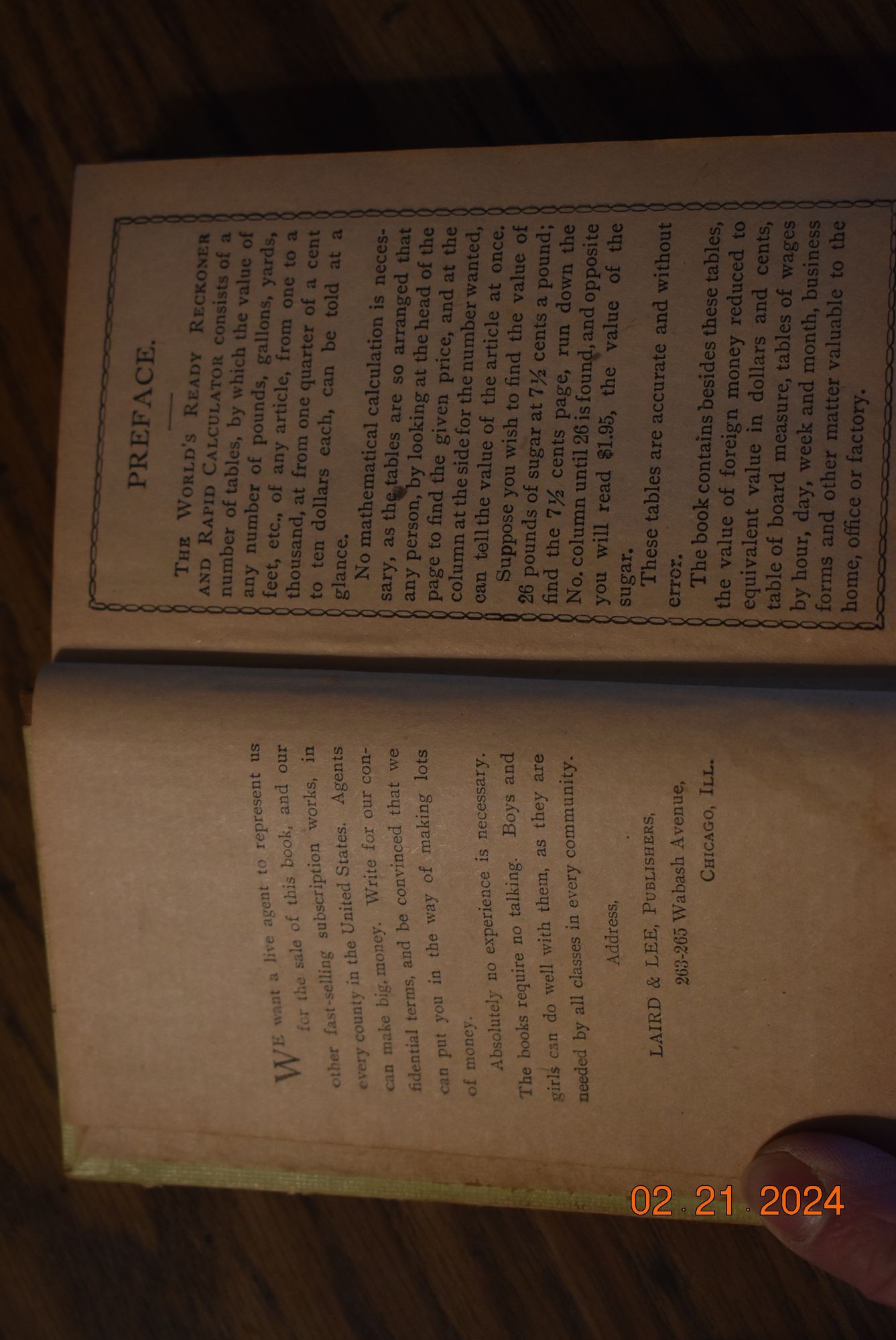 Old book.