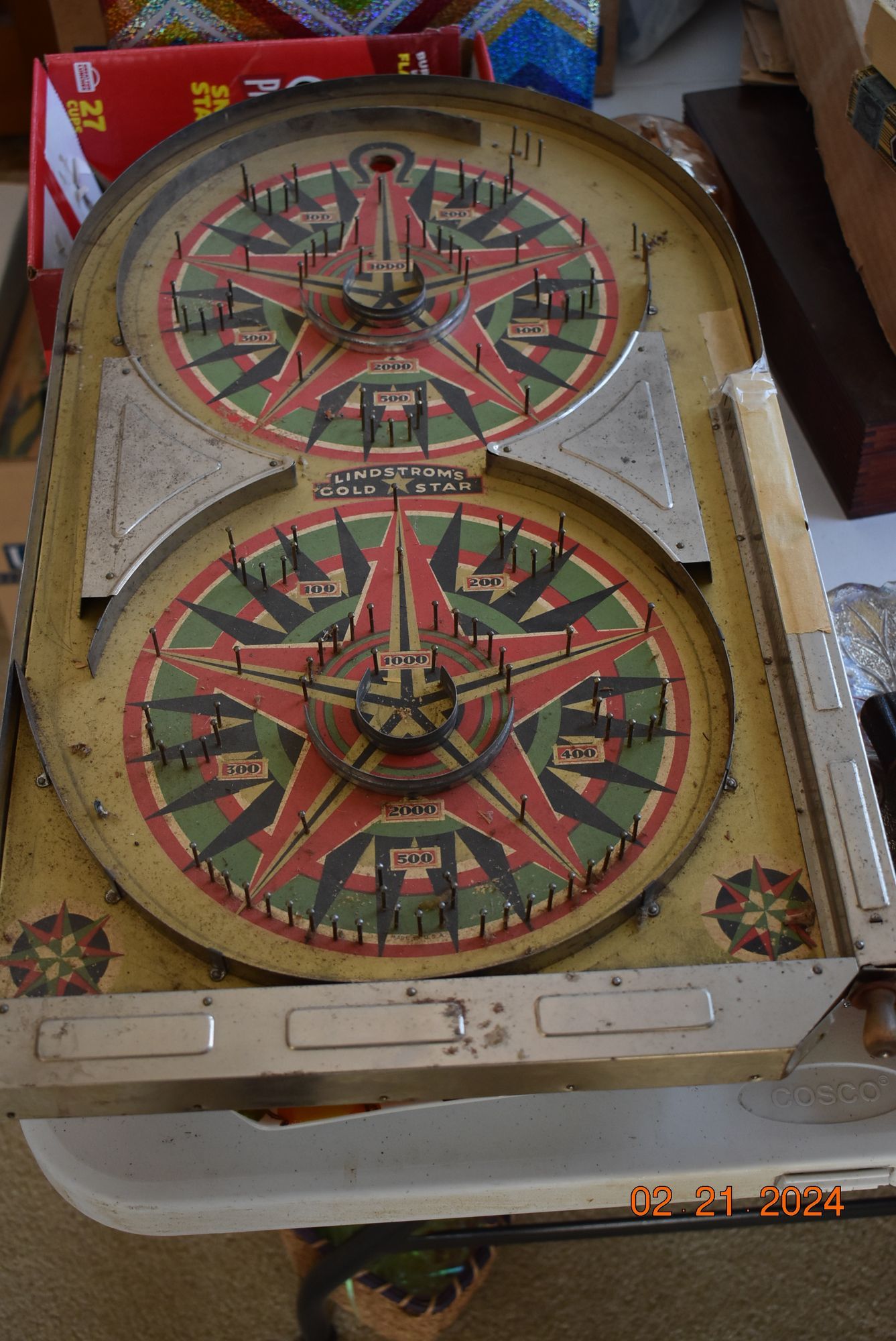 Antique Lindstrom's Gold Star game