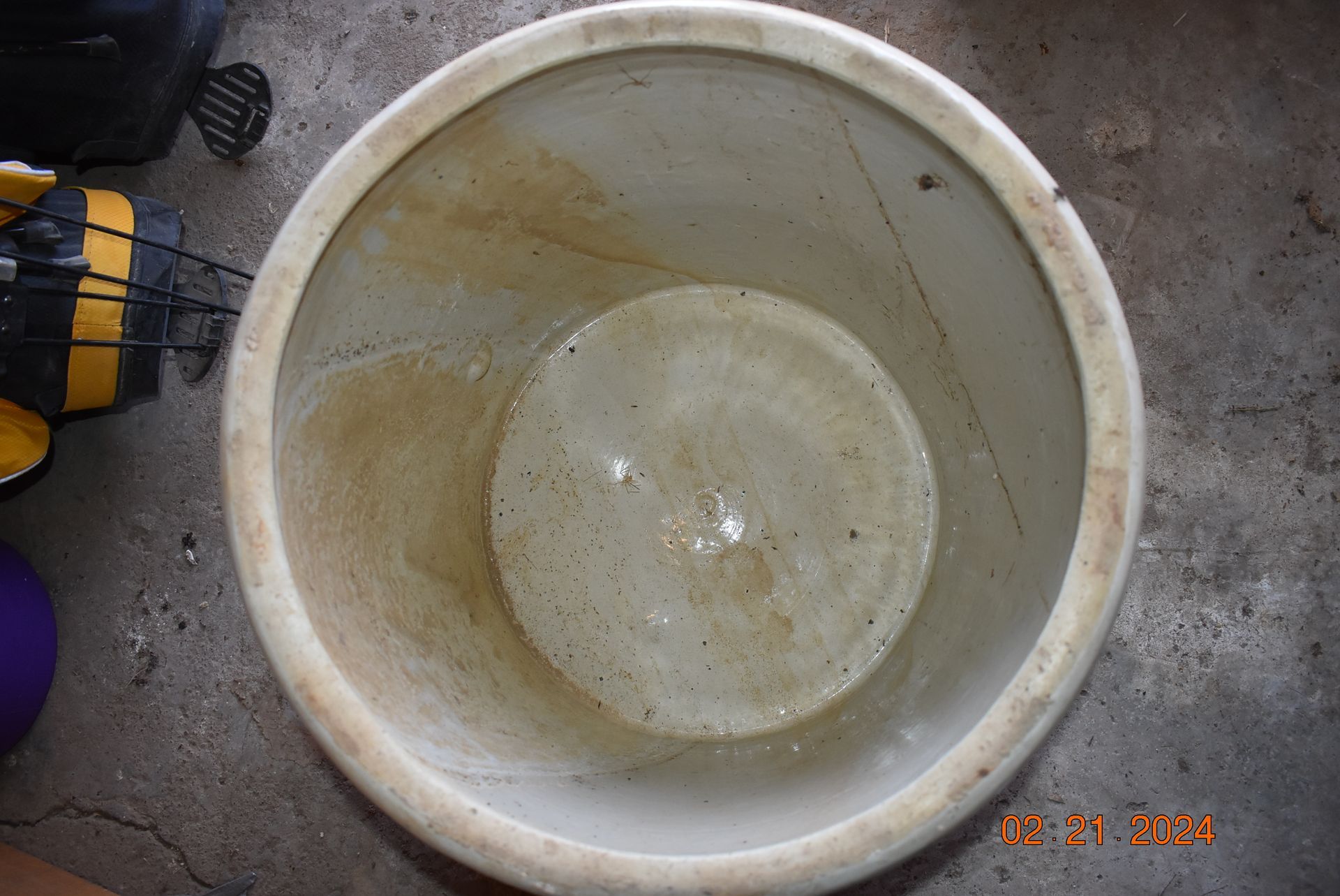 Antique Red wing stoneware barrel