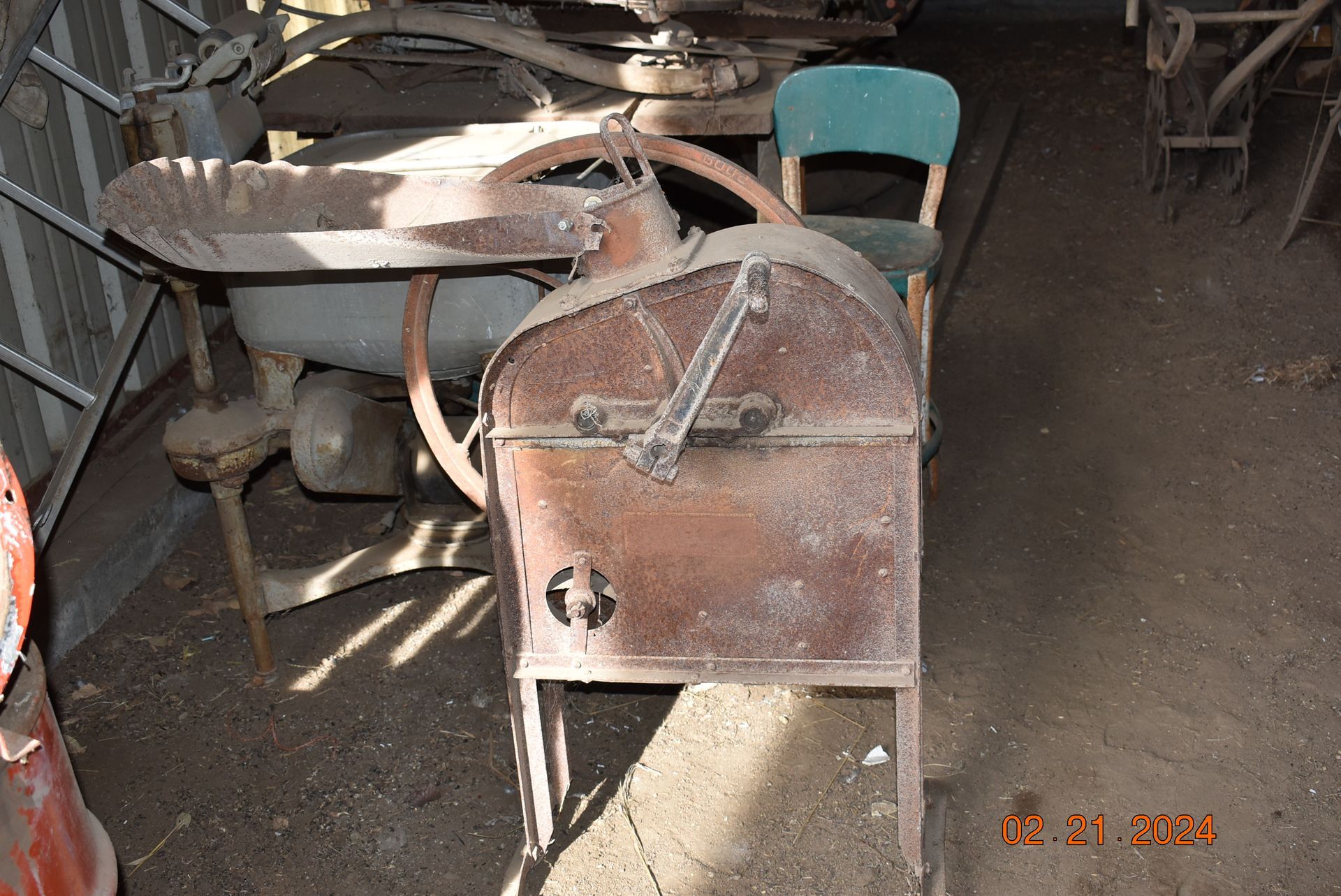 Antique Farm wheel device