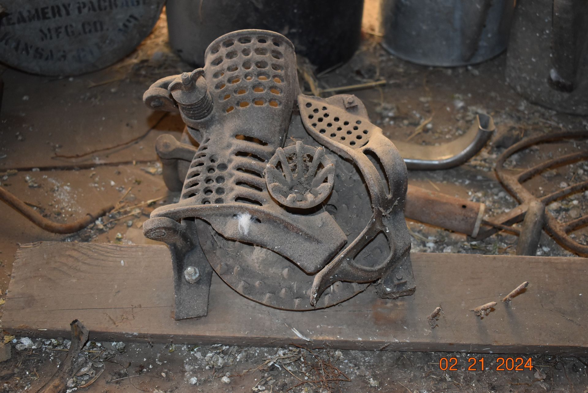 Old Fulton farm device