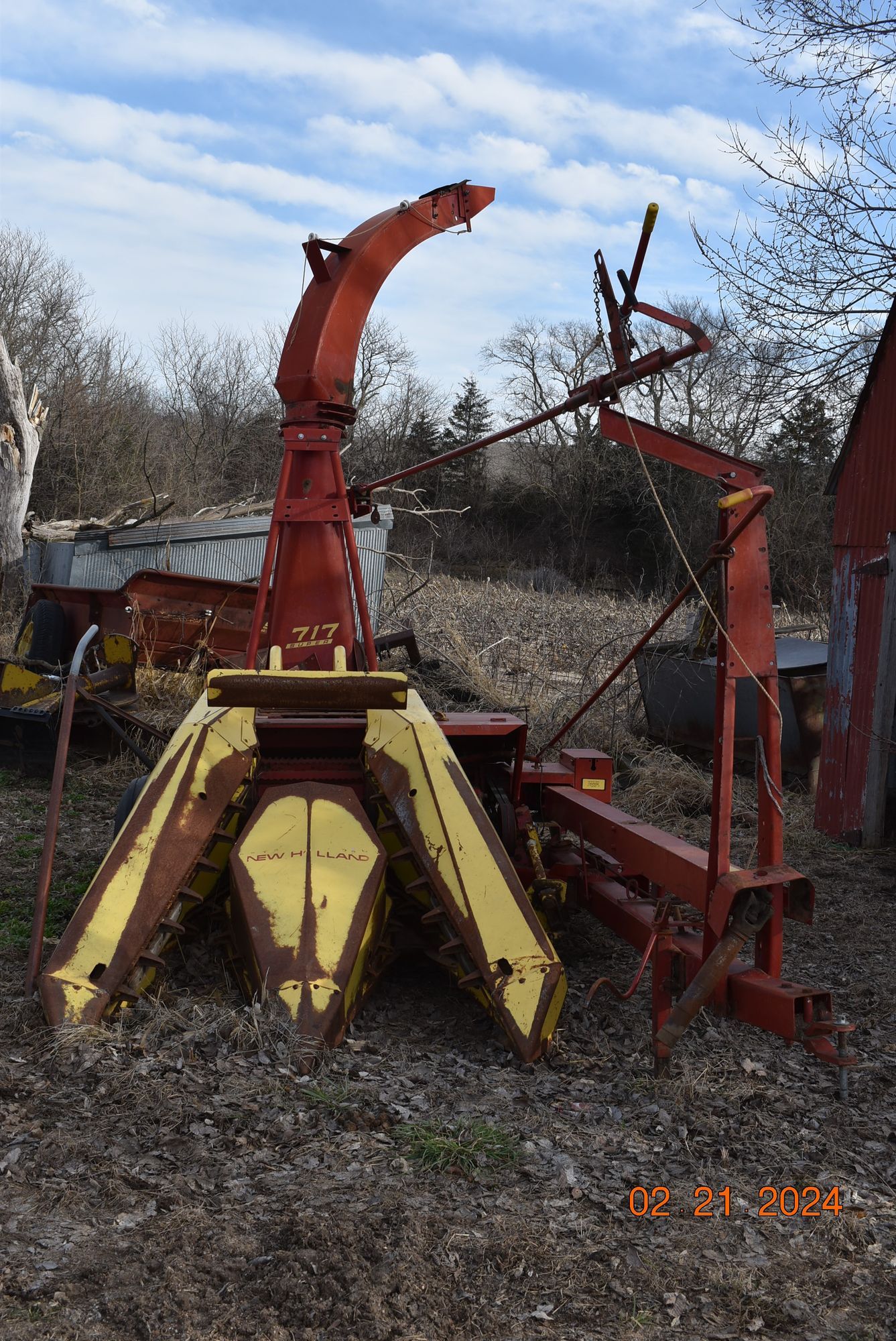 Holland tractor
