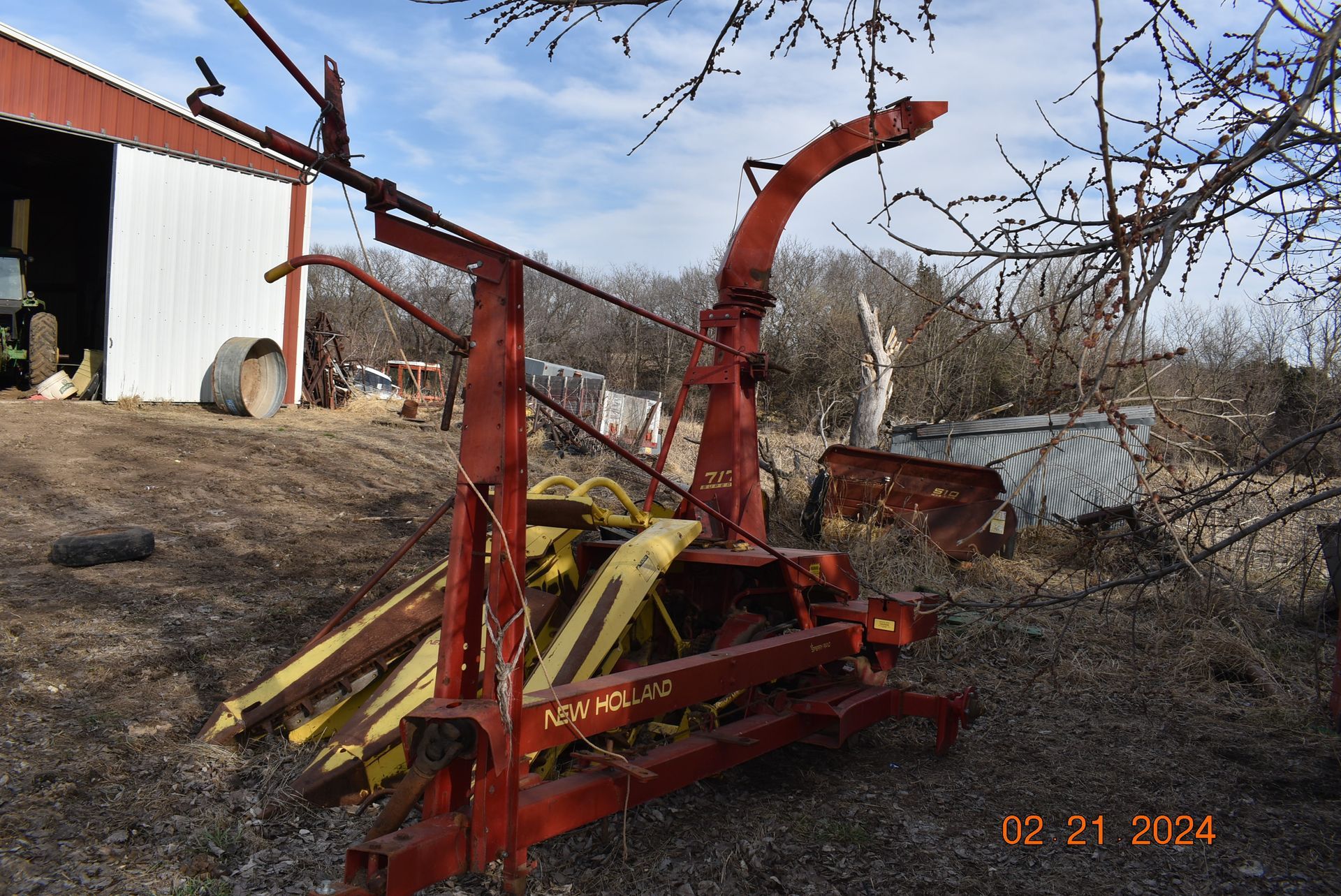 New Holland tractor