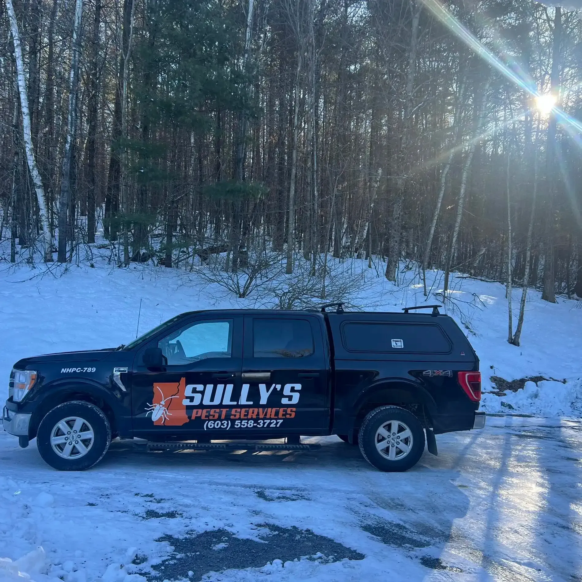 Pest control Claremont NH | Truck