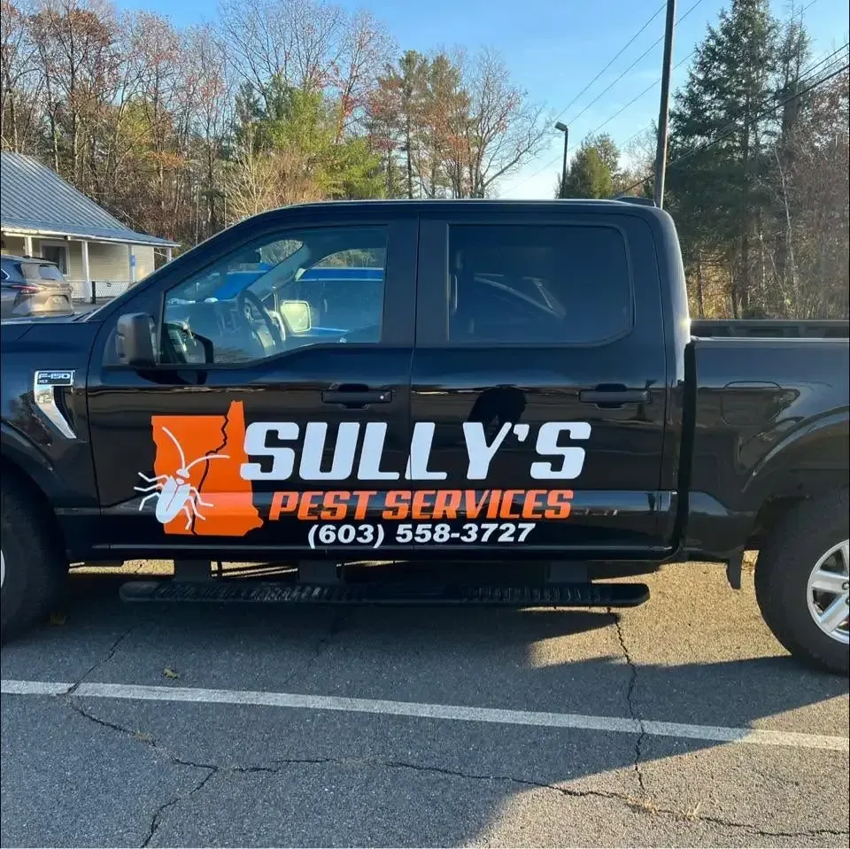 Sully's Pest Services truck — pest control Claremont NH