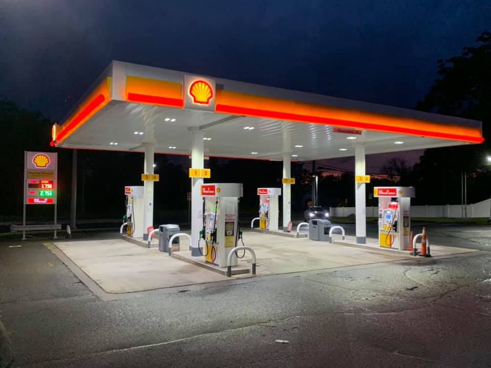 shell fuel station