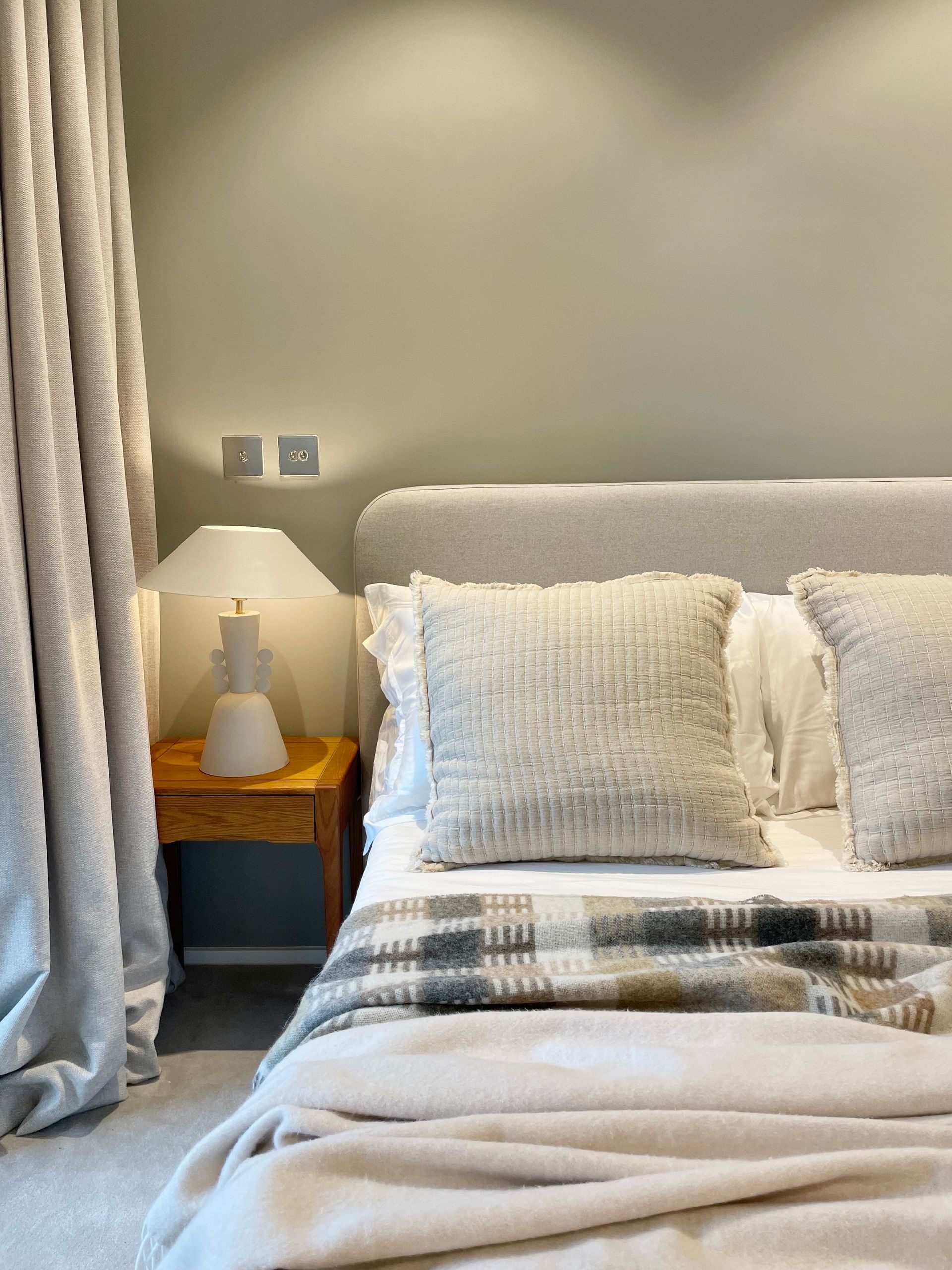 Contemporary guest bedroom interior design