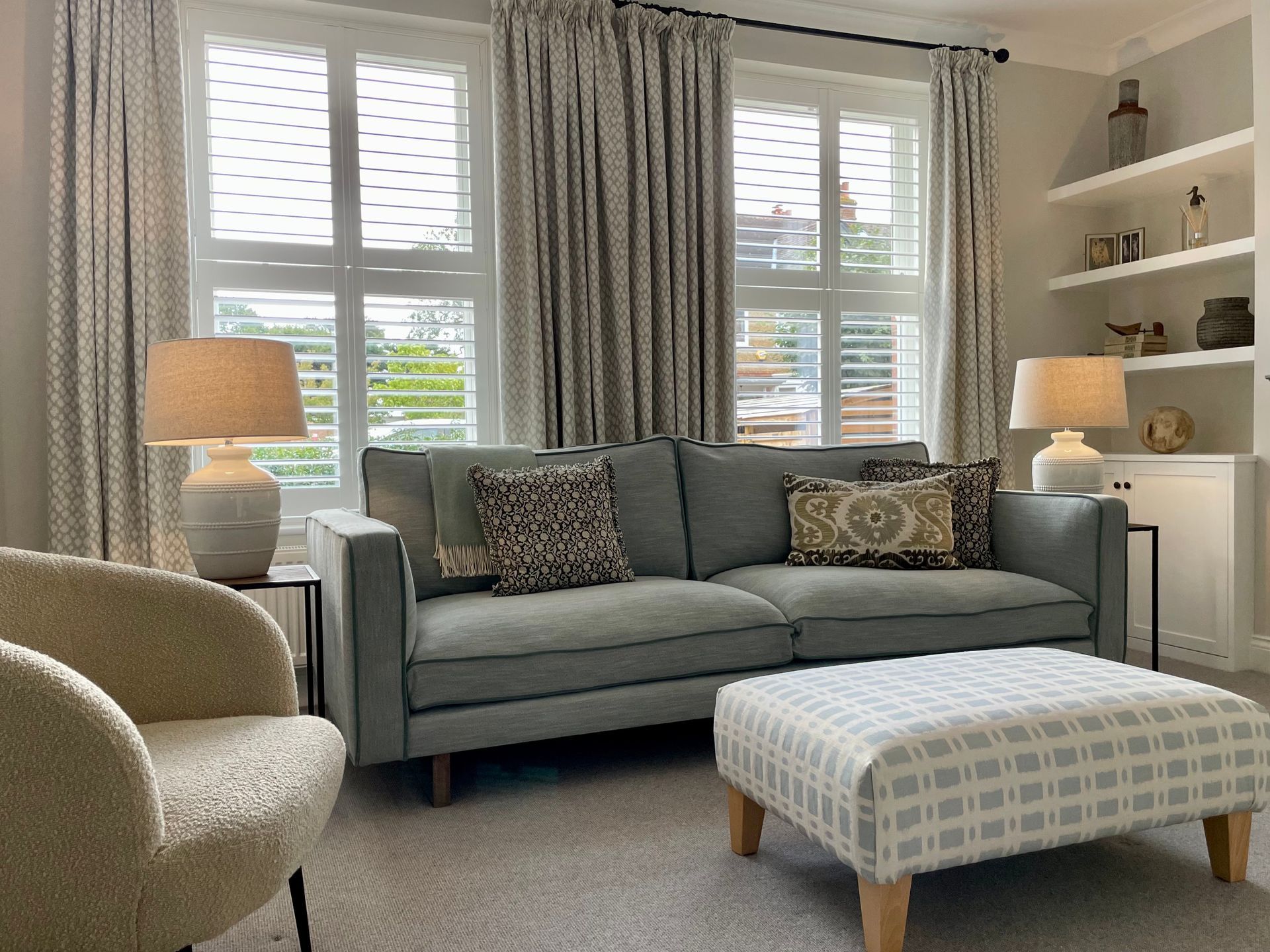 Luxury living room interior design