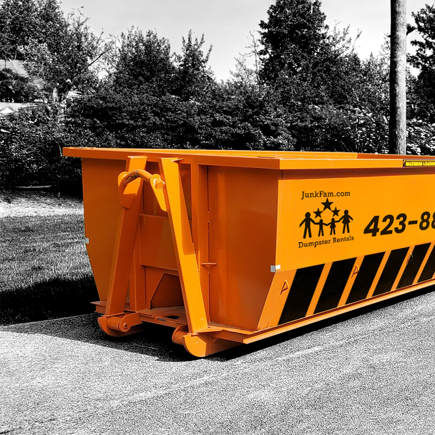 residential dumpster bin